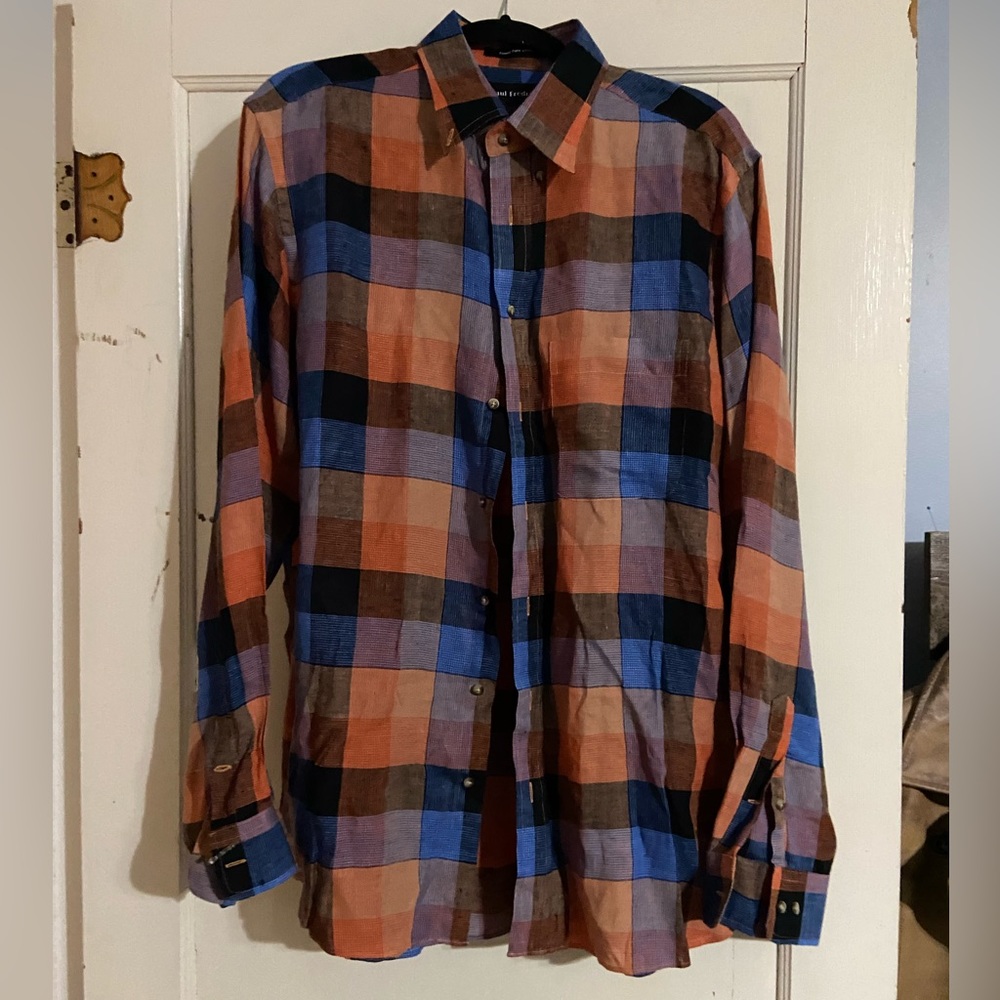 Paul Fredrick linen shirt